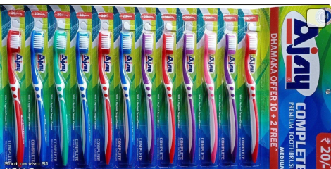 Ajay Brush (Pack of 10)